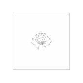 Light Cornflower Blue, Sky Megenta, Girly Rubberstempel (Afrduk)