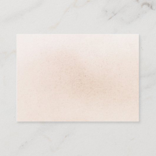 Light Cream Floral Exotic Boho Baby shower Books Informatiekaartje (Achterkant)