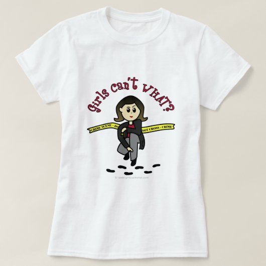 Light CSI Girl T-shirt (Design voorkant)