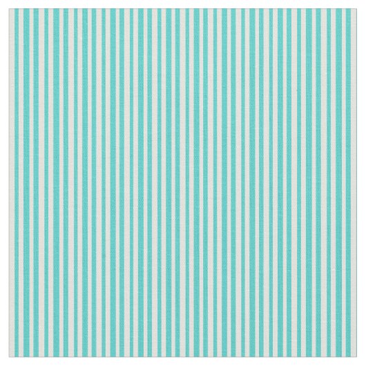 Light Cyan & Turquoise Stripes Pattern Stof (Close Up)