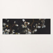 Light & dark floral aesthetic (reversible) yogamat (Achterkant (horizontaal))