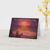 LIGHT DAWNS-Kaart Kaart (Gele Bloem)