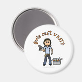 Light Do-it-Yourself Diva Magneet (Voorkant / Achterkant)