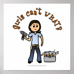 Light Do-it-Yourself Diva Poster