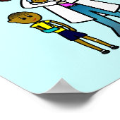 Light Doctor Girl Poster (Hoek)