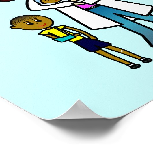 Light Doctor Girl Poster (Hoek)