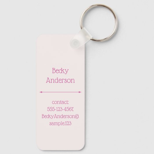 Light Dream Mode Colors Sleutelhanger (Achterkant)