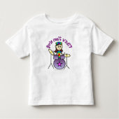 Light Drummer Girl Kinder Shirts (Voorkant)