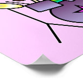 Light Drummer Girl Poster (Hoek)