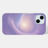 Light Embrace Abstract Lavender Aura Case-Mate iPhone Case (Achterkant (horizontaal))