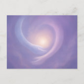 Light Embrace Soothing Lavender Energy Briefkaart (Voorkant)