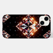 Light Emitting Diamond Pattern Telefoon Case-Mate iPhone Case (Achterkant (horizontaal))