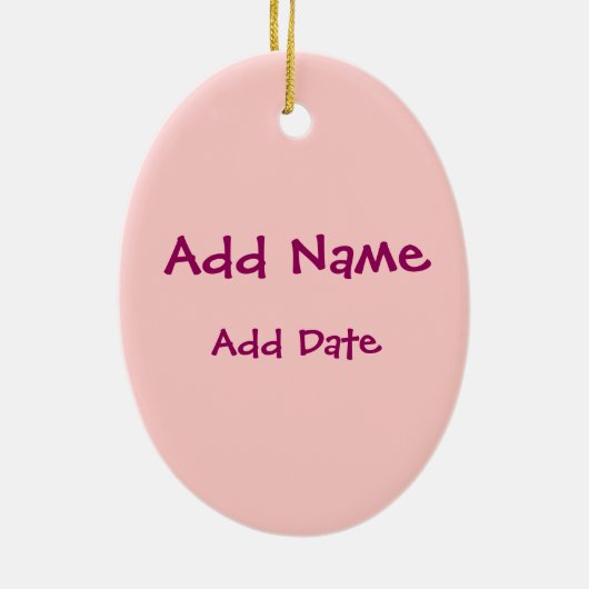 Light EMT Paramedic Girl Keramisch Ornament (Achterkant)