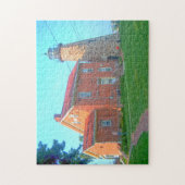 Light Erie Great Lakes Canada. Legpuzzel (Verticaal)