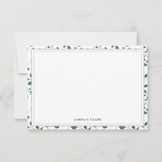 Light Ferns | Forfaitaire briefkaart (Voorkant)