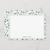 Light Ferns | Forfaitaire briefkaart (Voorkant / Achterkant)