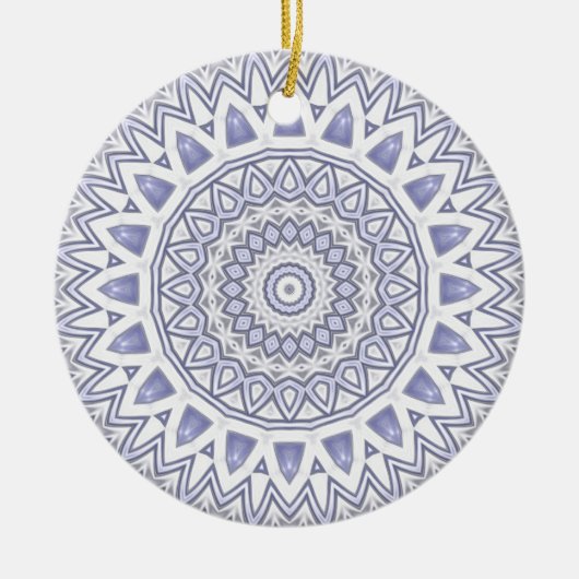 Light Flake Mandala Ornament (Voorkant)