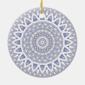 Light Flake Mandala Ornament (Achterkant)