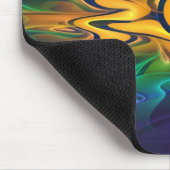 "Light Flame Abstract 163" mousepad Muismat (Hoek)