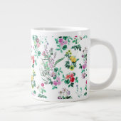 Light Floral Pattern Grote Koffiekop (Rechts)