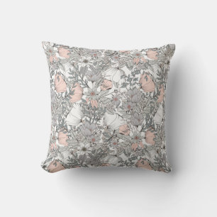 Light Floral Pattern Kussen