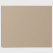 Light French Beige Spring Summer Trending Color Cadeaupapier (Vlak)