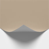 Light French Beige Spring Summer Trending Color Cadeaupapier (Hoek)