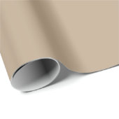 Light French Beige Spring Summer Trending Color Cadeaupapier (Rol Hoek)