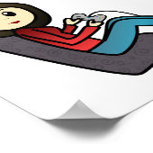 Light Gamer Girl Poster (Hoek)