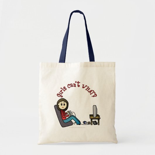Light Gamer Girl Tote Bag (Voorkant)