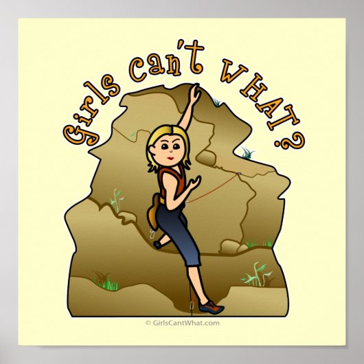 Light Girl Rock Poster (Voorkant)