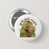Light Girl Rock Ronde Button 5,7 Cm (Voorkant /achterkant)