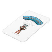 Light Girl Sky Diver Magneet (Linkerzijde)