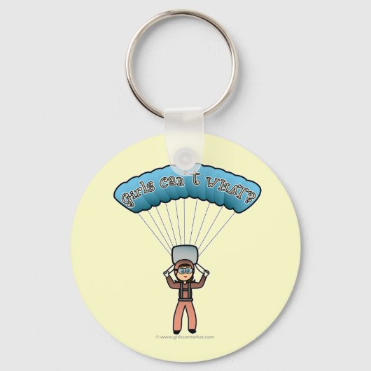 Light Girl Sky Diver Sleutelhanger (Voorkant)