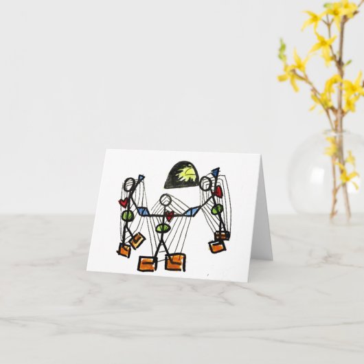 Light Glule Web| Verhaal metaforen Kaart (Gele Bloem)