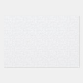 Light Gray Geometric Floral |Modern Summer Pattern Inpakpapier Vel (Voorkant)