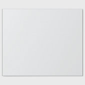 Light Gray Geometric Floral Pattern Cadeaupapier (Vlak)