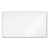 Light Gray Geometric Floral Pattern Magnetisch Visitekaartje (Voorkant)