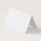 Light Gray Geometric Floral Pattern Visitekaartje (Voorkant)