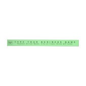Light Green Business Return-adresdia (Individueel)