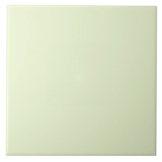 Light Green Ceramic Tile Tegeltje (Voorkant)