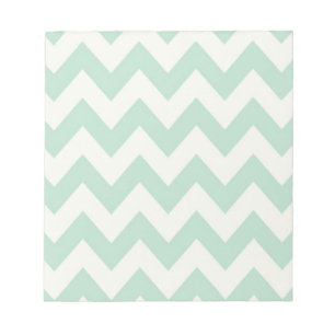 Light Green Chevron-Notitieblokken Notitieblok