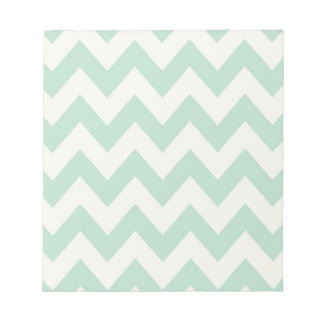 Light Green Chevron-Notitieblokken Notitieblok
