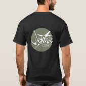 Light Green Circle Jesus redt graffiti T-shirt (Achterkant)