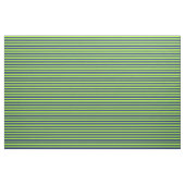 Light Green & Dark Blue Lines/Stripes Pattern Stof (Yard (91,4 cm))