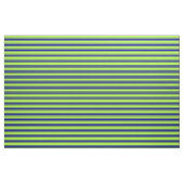 Light Green & Dark Blue Lines/Stripes Pattern Stof (Fat Quarter)