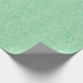 Light Green Denim Texture Cadeaupapier (Hoek)