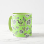 Light Green Floral-Mok Mok (Voorkant links)