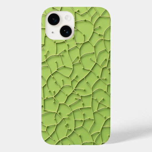 Light Green Fresh Look iPhone Case Design (Achterkant)