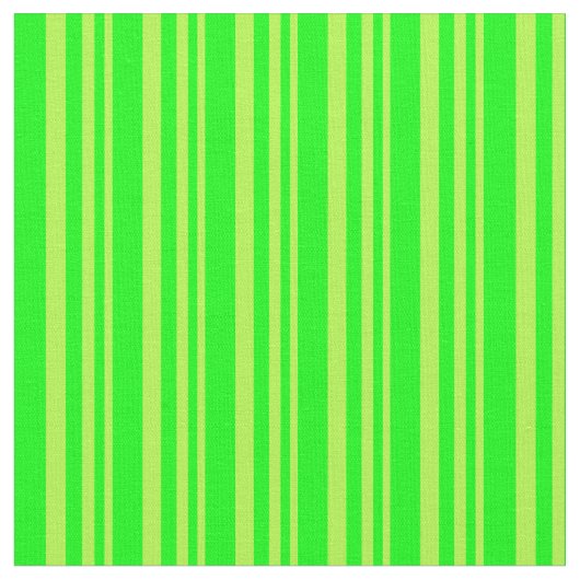Light Green & Limoen Patroon Stof (Close Up)